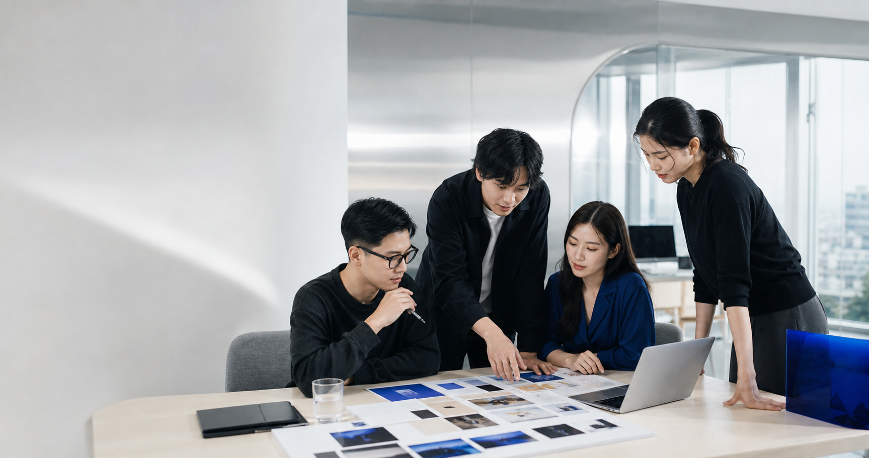 Đội ngũ sáng tạo đang cùng xây dựng chiến lược